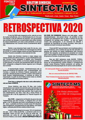 BOLETIM DO SINTECT/MS 23/12/2020