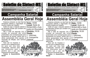 ASSEMBLÉIA GERAL HOJE VENHA E PARTICIPE