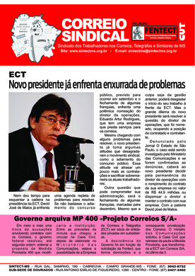 Correio Sindical - Setembro de 2010