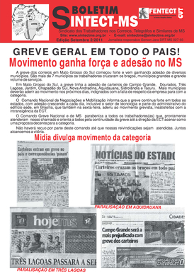 Boletim Informativo setembro - Especial Greve